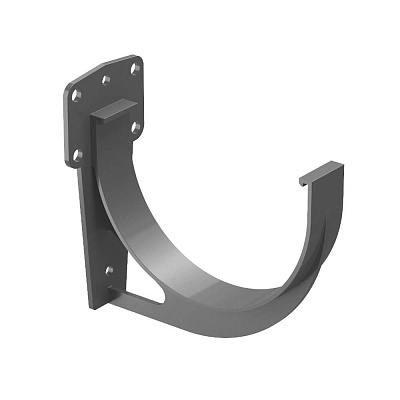 Кронштейн желоба пластиковый Дёке Премиум цвет RAL 7024 Серый Графит