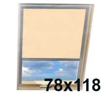 Штора ARF 06(78х118) бежевый фото Центр Металлокровли