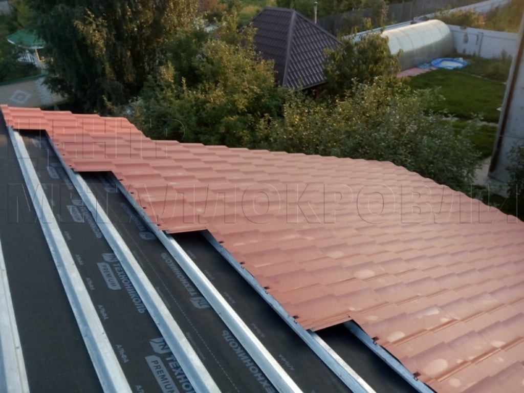 Металлочерепица Геркулес 8004 терракотовый Стальной Бархат от Центра Металлокровли в Рязани Металлочерепица Геркулес 8004 терракотовый Стальной Бархат от Центра Металлокровли в Рязани