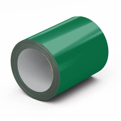 Рулон стали полиэстер RAL6029 Зеленая Мята 0.45х1250мм открытый